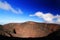 Etna volcano slope (with man walking on it)