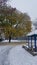 Etobicoke creek trail view in winter