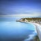 Etretat cliff, rocks landmark and ocean . Normandy, France.