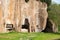 Etruscan catacombs in the ancient city of Sutri, Italy.