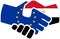 EU - Egypt handshake