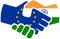 EU - India handshake