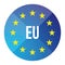 Eu logo - European union button