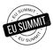 Eu Summit rubber stamp