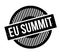 Eu Summit rubber stamp