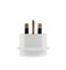 EU to UK converter plug adapter isolated