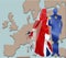 EU and UK reconcile in a metaphorical marriage over Europe