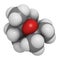 Eucalyptol molecule, chemical structure