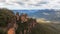 Eucalyptus forests in the Blue mountains, Katomba, Leura, Sydney