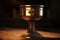 Eucharist Feast of Corpus Christi. Jesus Christ in the monstrance present in the Sacrament of the Eucharist. holy grail