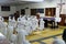 Eucharistic Adoration in the chapel of the Missionaries of Charity in Mother House in Kolkata