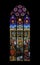 Eucharistic Congress, Stained glass in Votiv Kirche in Vienna