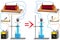 Eudiometer - a device with which water is synthesized