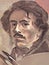 Eugene Delacroix portrait
