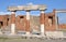 Eumachias Building portico on the Forum in Pompeii