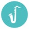 Euphonium, french horn Line Style vector icon which can easily modify or edit