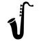 Euphonium, french horn Line Style vector icon which can easily modify or edit