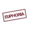 EUPHORIA rectangular stamp.