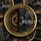 Euro coin with gears