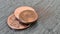 Euro copper cent coins that could disappear