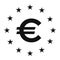 Euro currency vector symbol