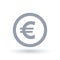 Euro money symbol - European currency icon