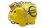 Euro piggy bank