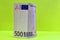 Euro Symbol, Five hundreds 500 Euro banknotes. Euro Bills