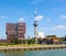 Euromast Tower by the Nieuwe Maas in Rotterdam, The Netherlands