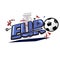 Europe football concept. logotype. typographic design - vector