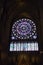 Europe France Paris Notre Dam Church Rose Window Antique Colorful Stained Glass Windows Cultural Heritage Religious Architecture