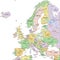 Europe - Highly detailed editable political map with separated layers.