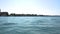 Europe. Italy. Venice. Boat trip to Venice island by boat
