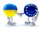 Europe and Ukraine handshake