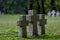 European ancient crosses made of stone