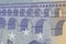 European cash banknotes with a face value of 5 euros