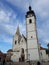 European church gothic ancient vacation europe small city town