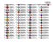 European countries national flags icons of take part in the European football championship EURO cup 2024 competition qualifying