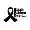 European Day Remembrance Victims Stalinism and Nazism. Black Ribbon Day 23 August