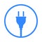 European Electric Plug icon, symbol. Europe standart