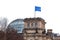 European flag waving on the german reichtstag