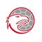 European Handball Eagle Mascot