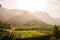 European natural countryside in Agaete Gran canaria