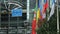 European Parliament flags written on all EU euro languages house