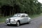 European passenger car on a rural road