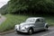 European passenger car on a rural road