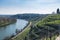 European River Max Eyth See Stuttgart Vineyards Sunny Landscape