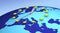 European Union Clock 3D