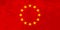 European Union flag looks like USSR communist red flag with stars