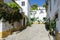 European village. Narrow streets of Obidos